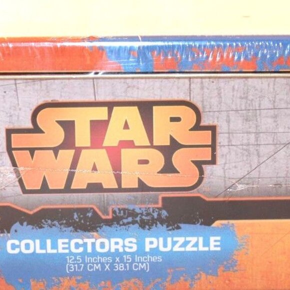 Puzzle  Star Wars Collectors Tin Boba Fett 1000 Piece 12.5" X 15" Disney 18408 - Picture 2 of 6